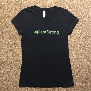 Bella Canvas # Plant Strong Fitted T Shirt